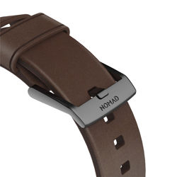 Picture of Nomad Modern Leather Strap for Apple Watch - 44mm/45/49mm – Classic Brown