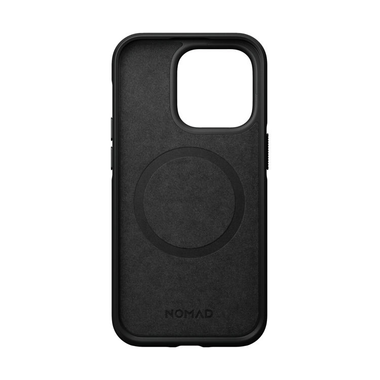 صورة Nomad Modern Leather Case for iPhone 14 Pro - Black