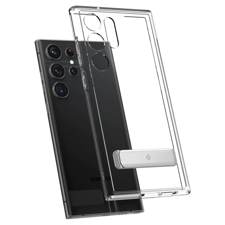 Picture of Spigen Cryo Armor Designed for Galaxy S23 Ultra Case (2023) - Matte Black_ACS05622