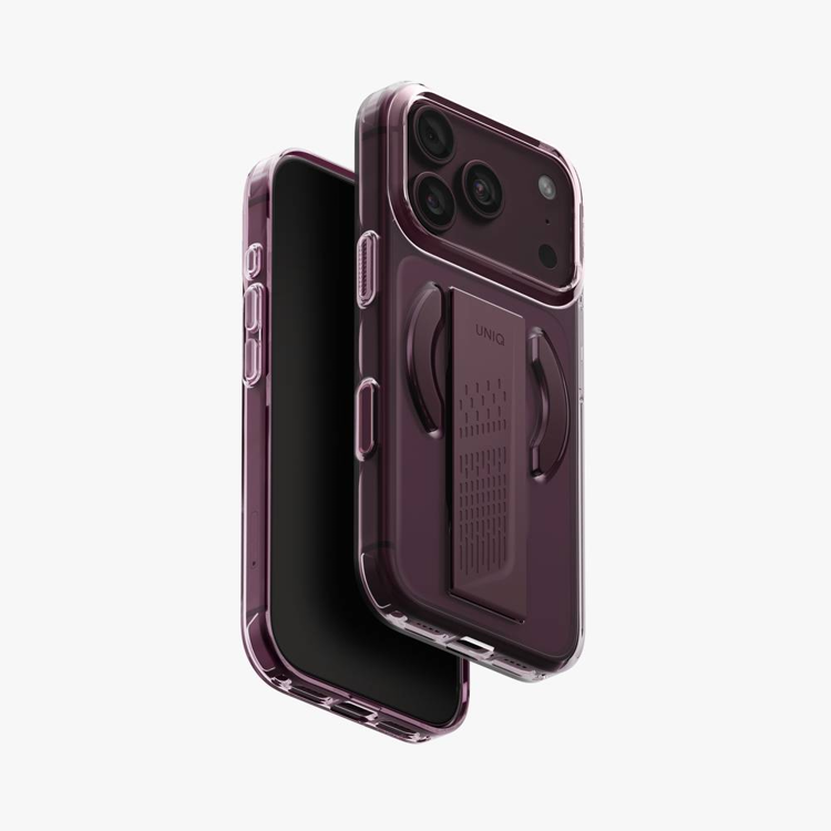 Picture of UNIQ HYBRID IPHONE 18 PRO (2026) 6.3 MAGCLICK CHARGING HELDRO AIR - VELVET BURGUNDY