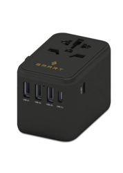 Picture of Smart SM1BC94 Premium GaN 65W  International Travel Adaptor  