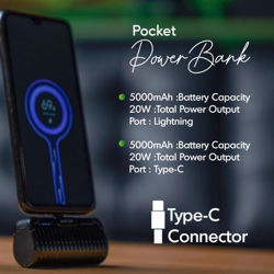 Picture of Green Pocket Size 20W Power Bank Lightning - Black