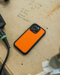 Picture of Nomad Rugged Case for iPhone 14 Pro Case ShockProof 360 Drop Protect - Ultra Orange