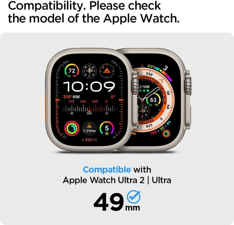 Picture of Spigen Apple Watch Ultra Tough Armor Black