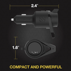 Picture of Scosche Bluetooth Power Delivery FM Transmitter 12W USB-A and 18W USB-C