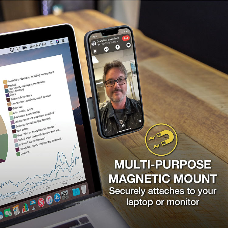 صورة Scosche Magnetic Monitor Phone Mount