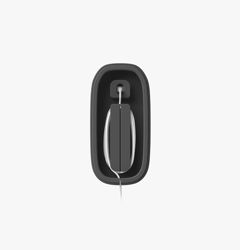 Picture of Uniq Nova Compact Magic Mouse Charging Dock with Cable - Dark Grey 