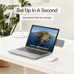 Picture of Snap Laptop Phone Holder-Space Grey