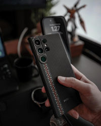 Picture of Pitaka Fusion Weaving MagEZ Case for Samsung Galaxy S23 Ultra - Rhapsody