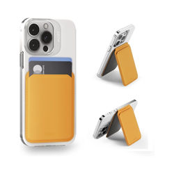 Picture of MOFT Snap Flash Wallet Stand MagSafe Compatible- HELLO YELLOW