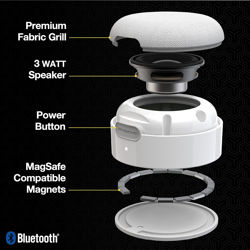 Picture of Scosche Portable Wireless Speaker With Built-In Magsafe