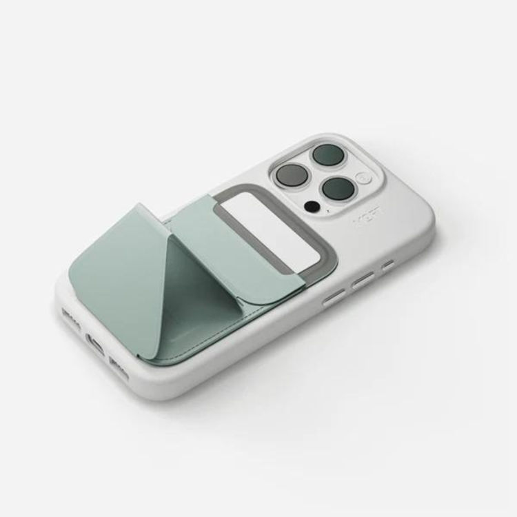 Picture of MOFT Snap-On iPhone Stand & Wallet (MOVAS) Seafoam