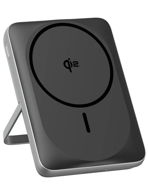 Picture of RAVPower 15W 10000mAh MagSafe Wireless Charging Power Bank with Type-C Port Stand - Black