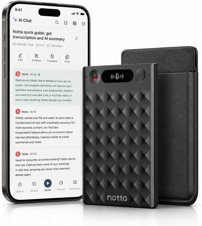Picture of Notta Memo AI Voice Recorder