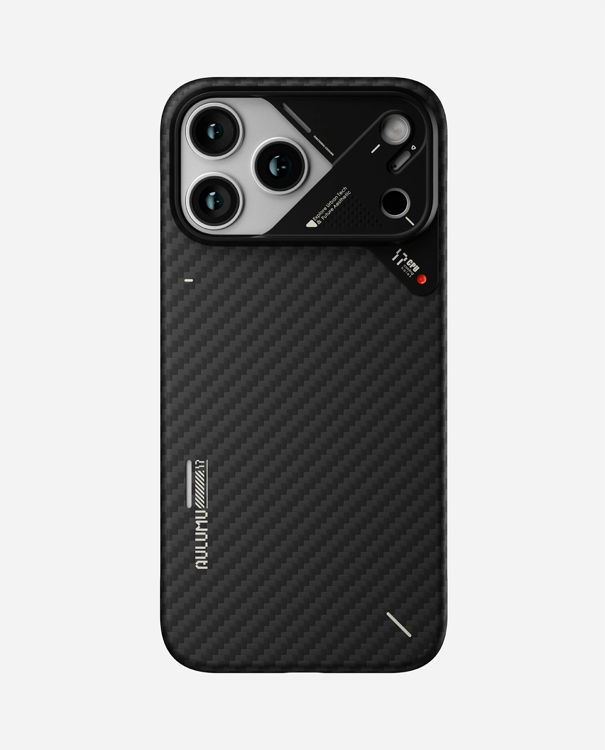 Picture of Aulumu A17 Aramid Fiber iPhone 17 Pro Max Case Ultra Slim Woven 