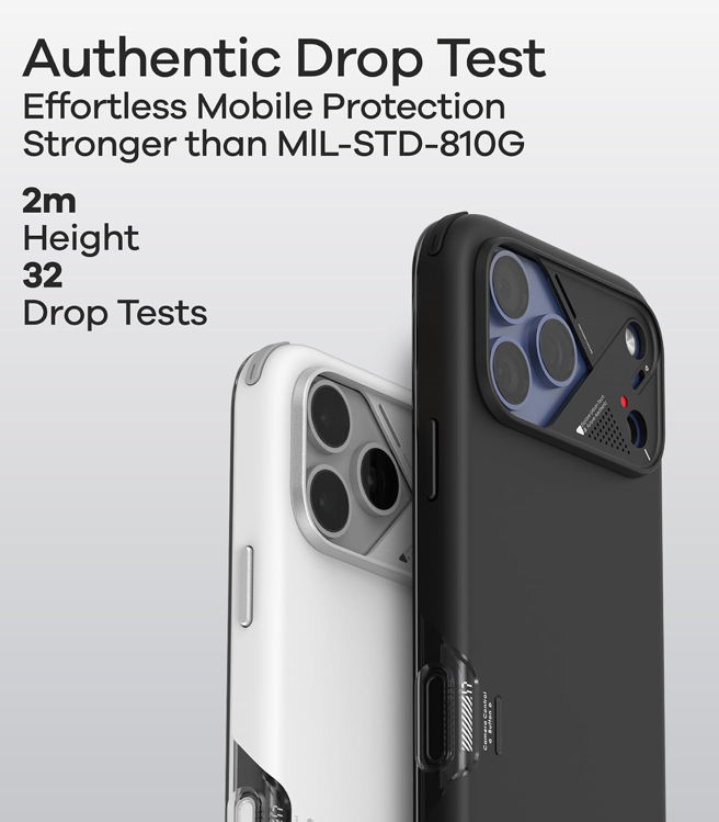 Picture of Aulumu A17 Shockproof Case for iPhone 17 Pro Max Black