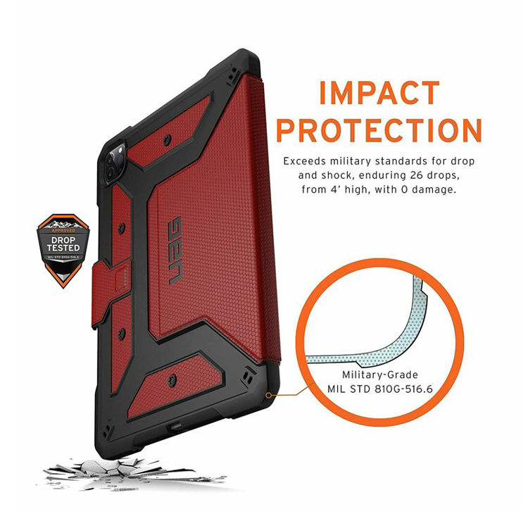 Picture of UAG METROPOLIS FOLIO CASE FOR IPAD PRO 12.9 MAGMA