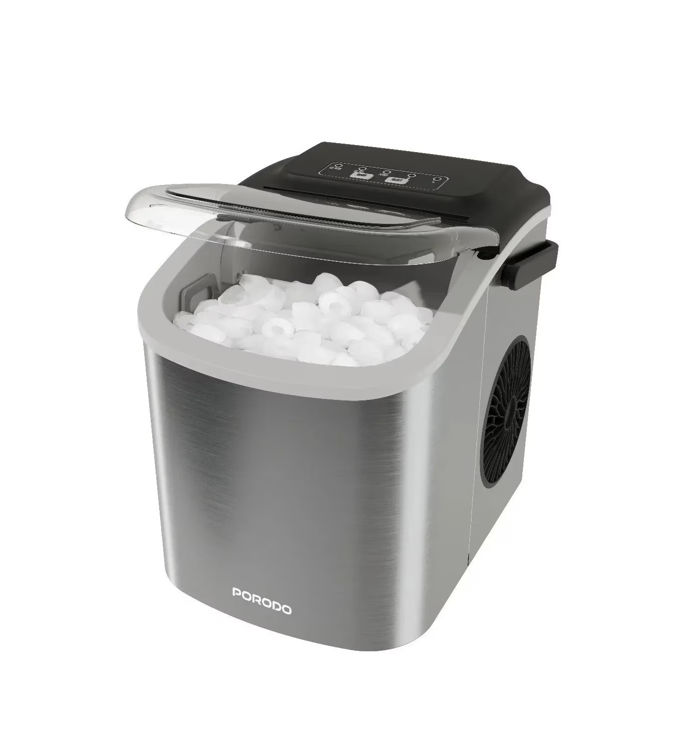 Picture of PORODO LIFESTYLE 1.2 LTR STAINLESS STEEL BULLET ICE MAKER