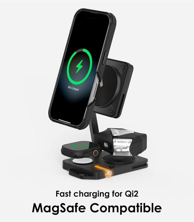 Picture of Aulumu Magnetic-Compatible M01 4-in-1 Wireless Charging Station