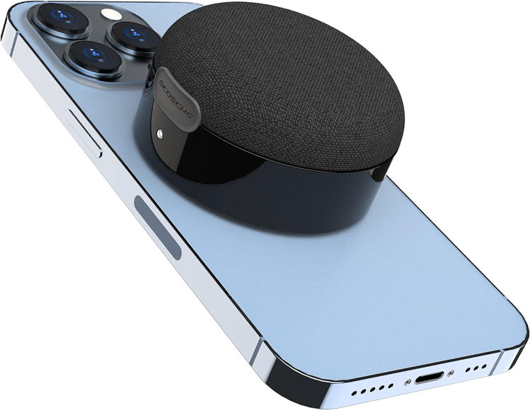 صورة Scosche Portable Wireless Speaker With Built-In Magsafe - Black 