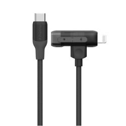 Picture of Momax 1-Link Flow Duo 2-in-1 USB-C to Lightning Braided Cable (1.5m)