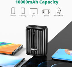 Picture of ZENDURE SUPER MINI EXTERNAL BATTERY WITH USB-C 10000mAh_BLACK