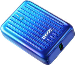 Picture of ZENDURE SUPER MINI EXTERNAL BATTERY WITH USB-C 10000mAh_BLUE