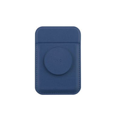 Picture of UNIQ FLIXA MAGNETIC CARD HOLDER AND POP-OUT GRIP-STAND - NAVY BLUE (NAVY BLUE)