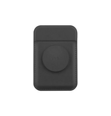 Picture of UNIQ FLIXA MAGNETIC CARD HOLDER AND POP-OUT GRIP-STAND - JET BLACK (JET BLACK)
