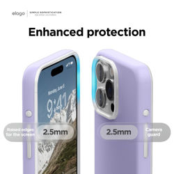 Picture of Elago Glide Case iPhone 15 Pro Max (Purple/Clear)