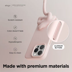 Picture of Elago Silicone Magsafe Case iPhone 15 Pro Max (Lovely Pink)