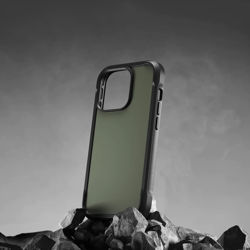 Picture of Nomad Rugged Case for iPhone 14 Pro Max Case ShockProof 360 Drop Protect - Ash Green