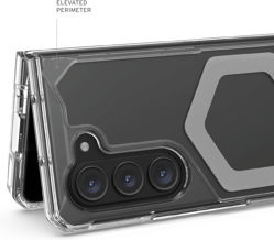 Picture of UAG Plyo Pro MagSafe Case for Samsung Galaxy Z Fold 5 - Ice/Silver