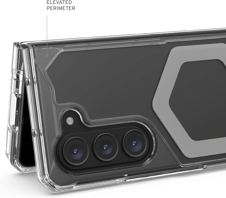 صورة UAG Plyo Pro MagSafe Case for Samsung Galaxy Z Fold 5 - Ice/Silver