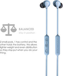 Picture of Boompods Sportline Wireless Earbuds - Bluetooth Earphones -SPBICE BLUE