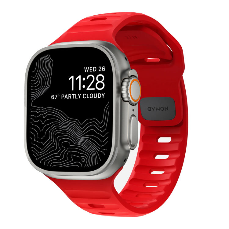 Picture of Nomad Sport Band - 42/44/45/49MM | Night Watch Red