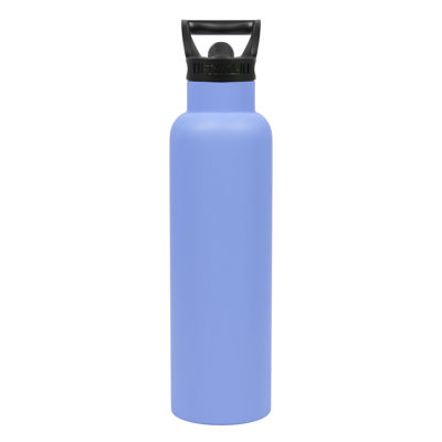 Picture of Fifty Fifty BOTTLE W/ STANDARD MOUTH STRAW CAP 21OZ – 621mL (Periwinkle)