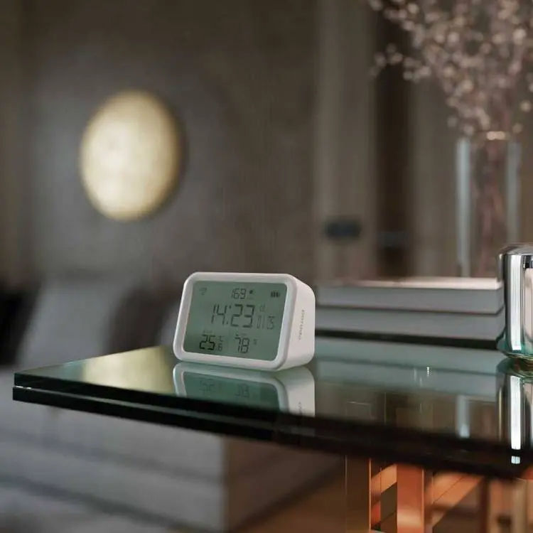 صورة Porodo WiFi Smart Clock - Ambience Sensor