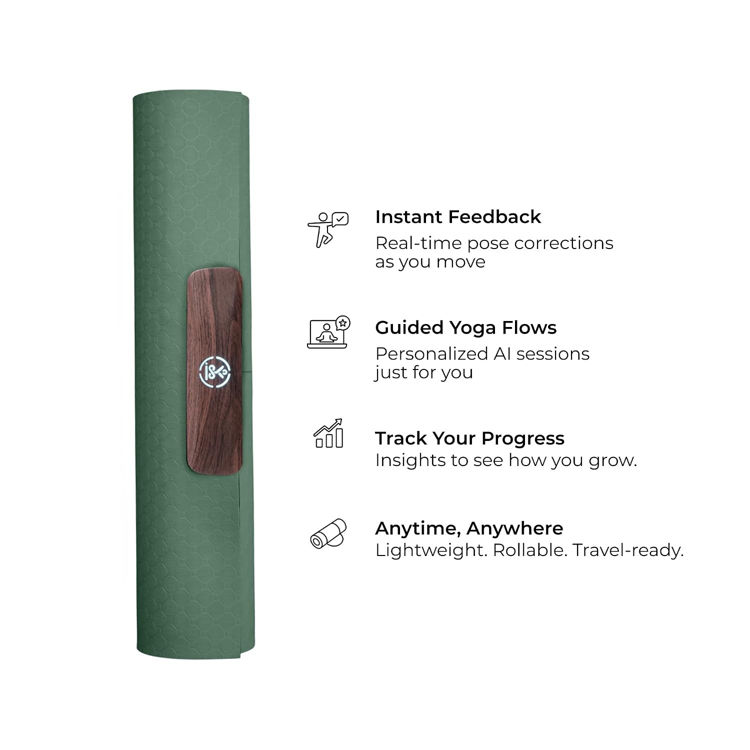 Picture of YogiFi Smart Mat Gen 3 - Premium (Army Green)