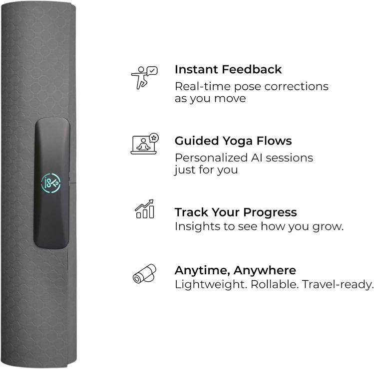 Picture of YogiFi Smart Mat Gen 3 - Premium (Dark Grey)