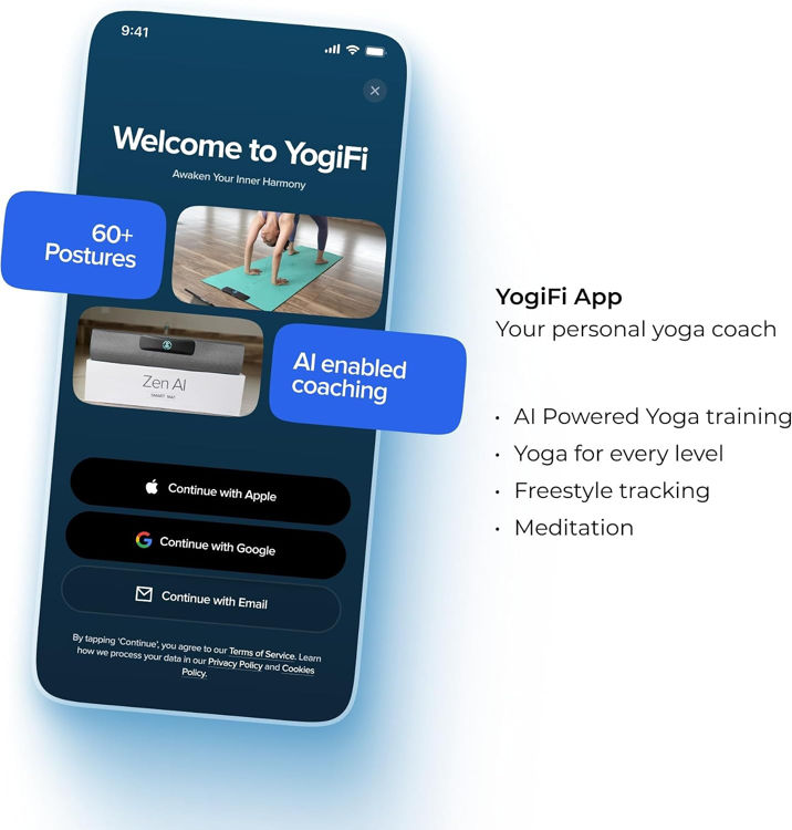Picture of YogiFi Smart Mat Gen 3 - Premium (Dark Grey)