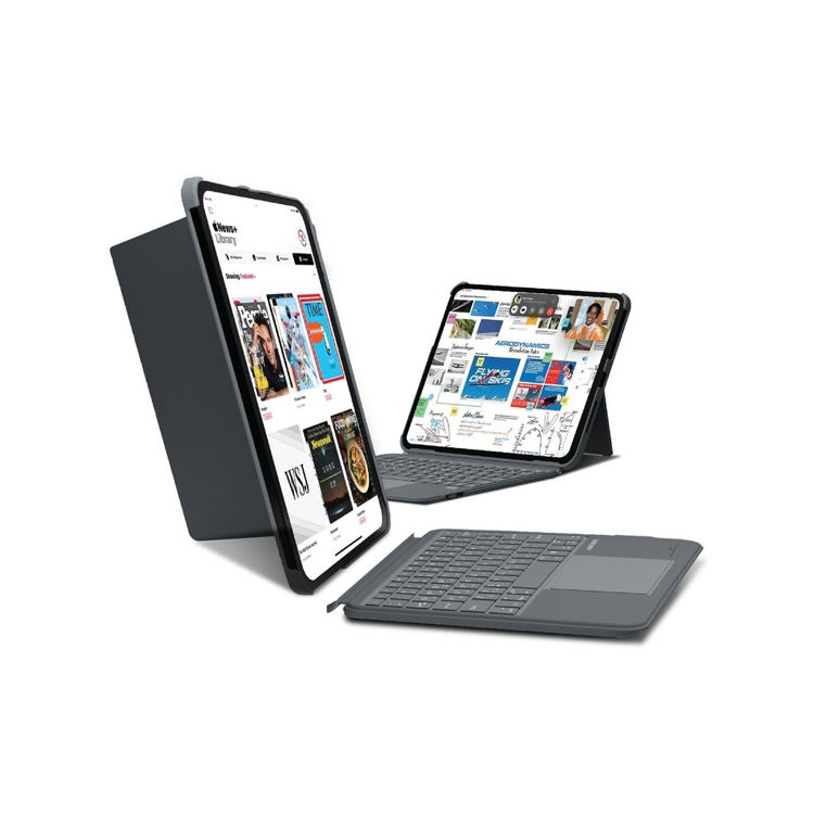 Picture of Smartix Premium 4 in 1 Det.Wireless Key Board for iPad Air 11"M2 & 10.9"/Pro 11"M2/10.9 10th Gen