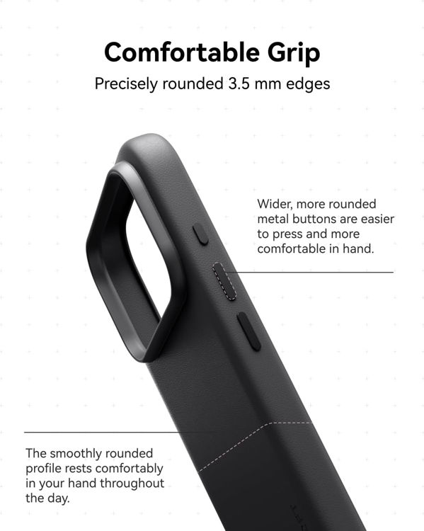 Picture of MOFT Snap Phone Case - iPhone18promax - Jet Black_MD020-1-i18pm-JTBK
