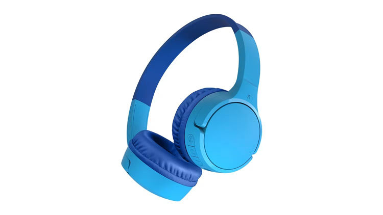 Picture of Belkin SoundForm Mini 2 Wireless Headphones for Kids - Blue