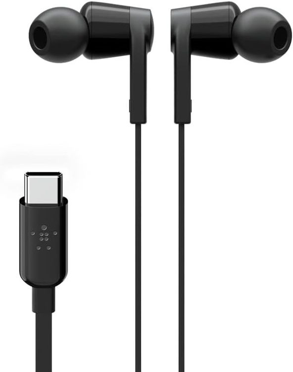 Picture of BELKIN ROCKSTAR HEADPHONES WITH USB-C CONNECTOR BLACK