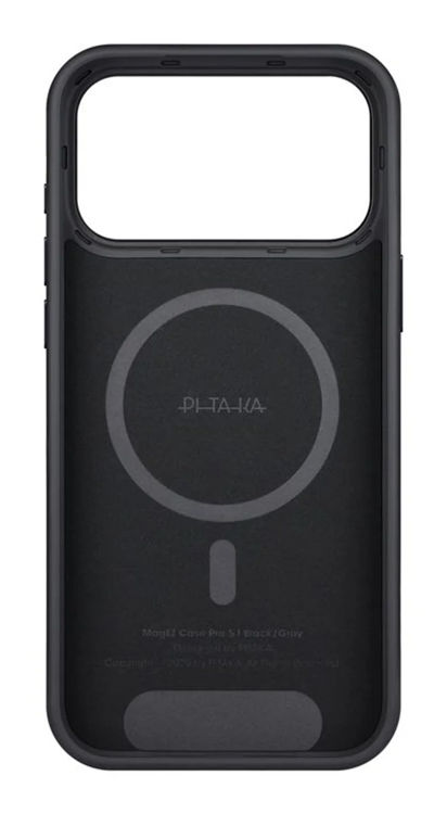 Picture of Pitaka Black/Grey Aramid UltraGuard Case for iPhone 17 Pro Max_KI1701PBM