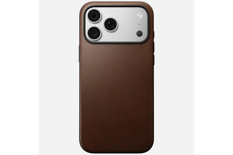 Picture of Nomad Modern Leather Case iPhone 18 Pro Brown_NM009247858