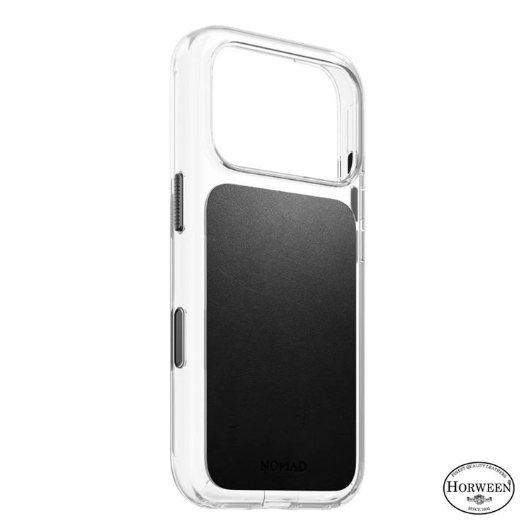 Picture of Nomad Clear Leather iPhone 18 Pro Black Horween_NM017781858