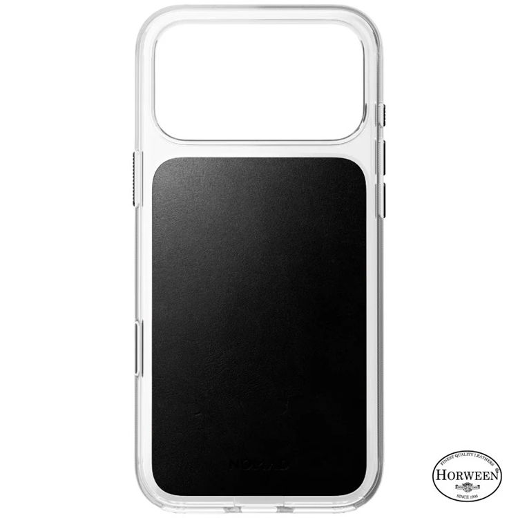 Picture of Nomad Clear Leather iPhone 18 ProMax Black Horween_NM017767858