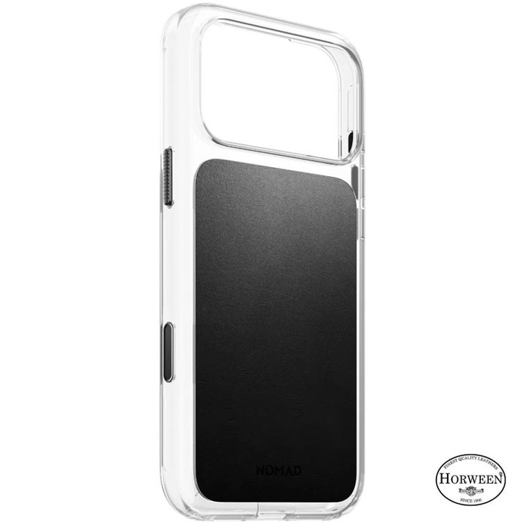Picture of Nomad Clear Leather iPhone 18 ProMax Black Horween_NM017767858